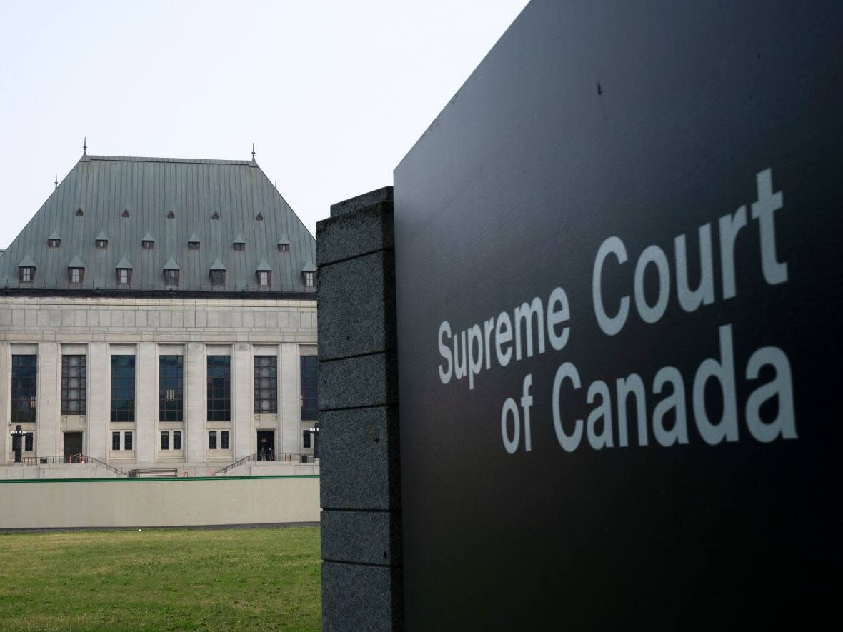 The Supreme Court of Canada building in Ottawa, in June 2023.  (Adrian Wyld/The Canadian Press - image credit)