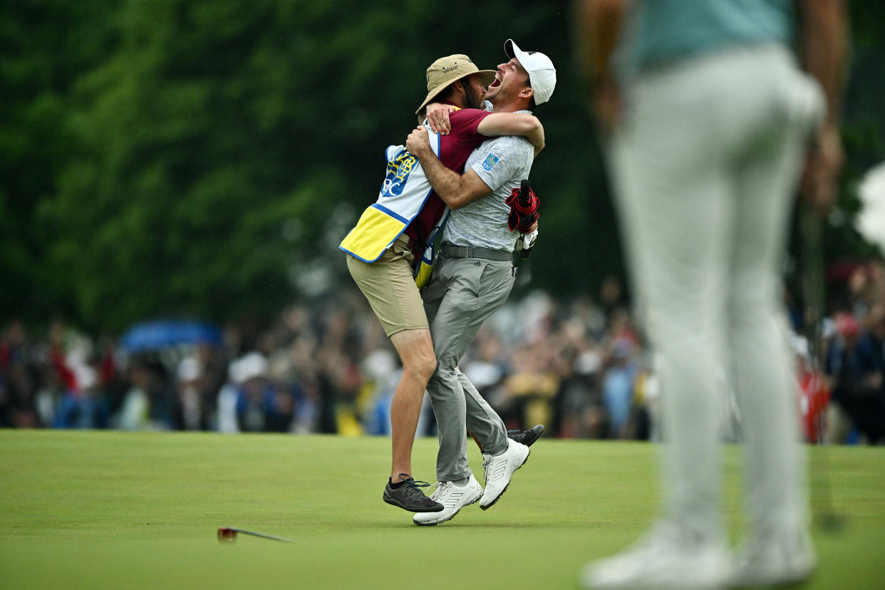 Canadian Nick Taylor rallies for historic win in a playoff at RBC