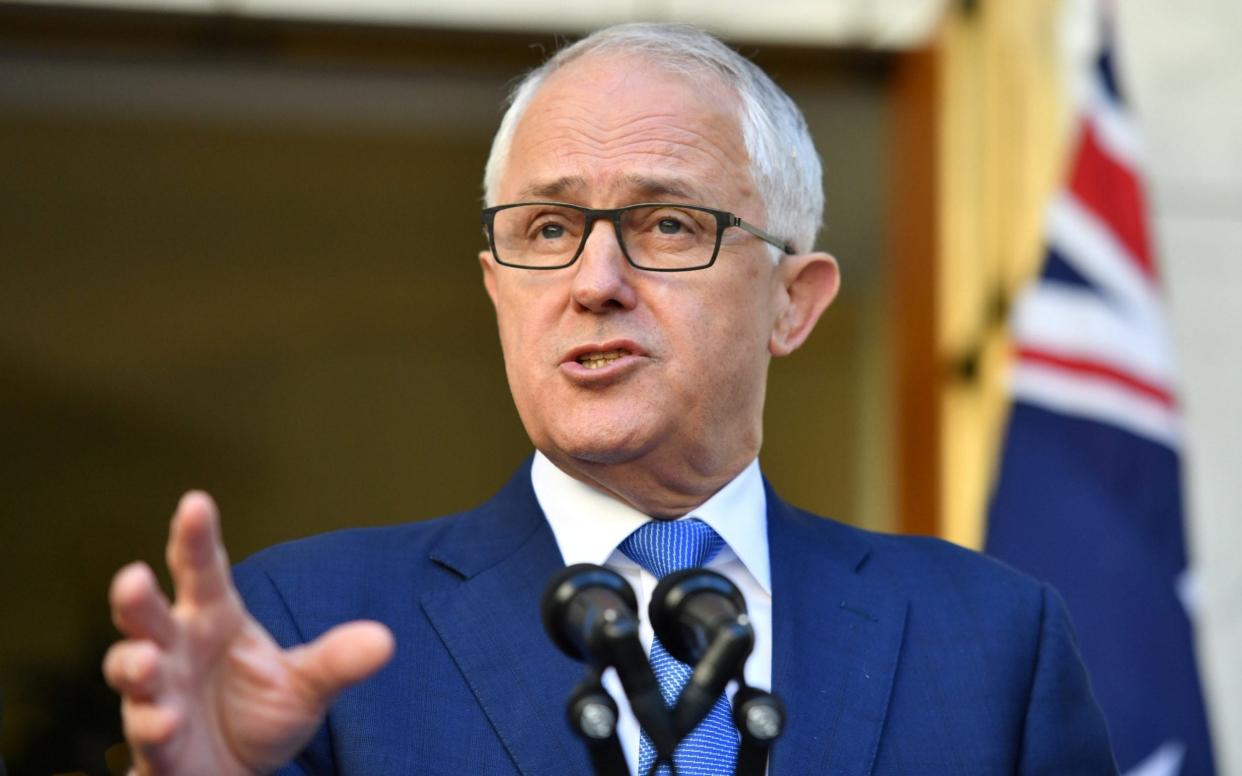 Former Australian prime minister Malcolm Turnbull, who presided over the failed republic referendum of 1999 - Reuters