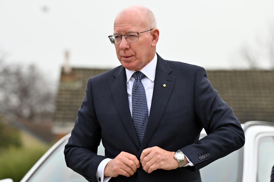 Governor-General David Hurley's statement has been described as 'evasive' and 'misleading'. Source: AAP