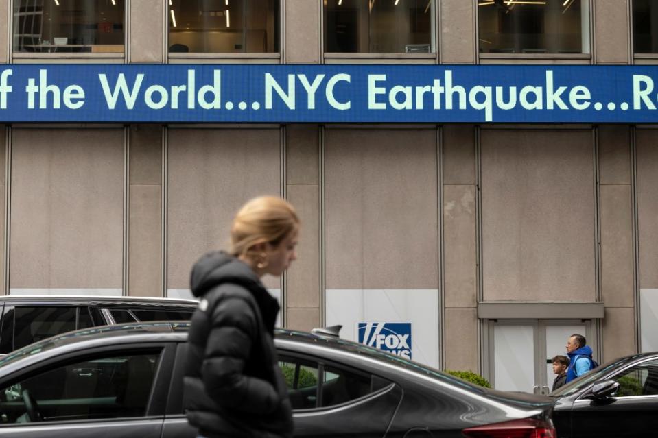 Friday’s earthquake was the strongest temblor to strike near the Big Apple in 140 years. AP