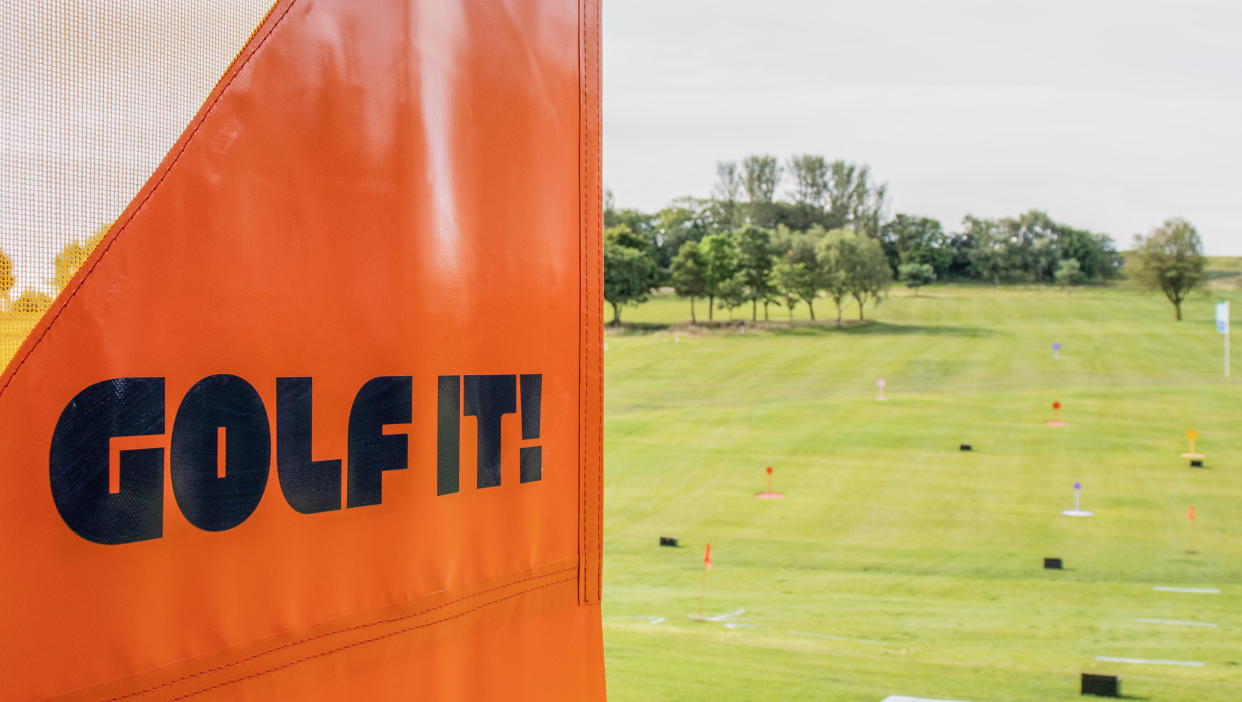  The new Golf It! driving range in Glasgow which is just part of a number of golfing options on site 