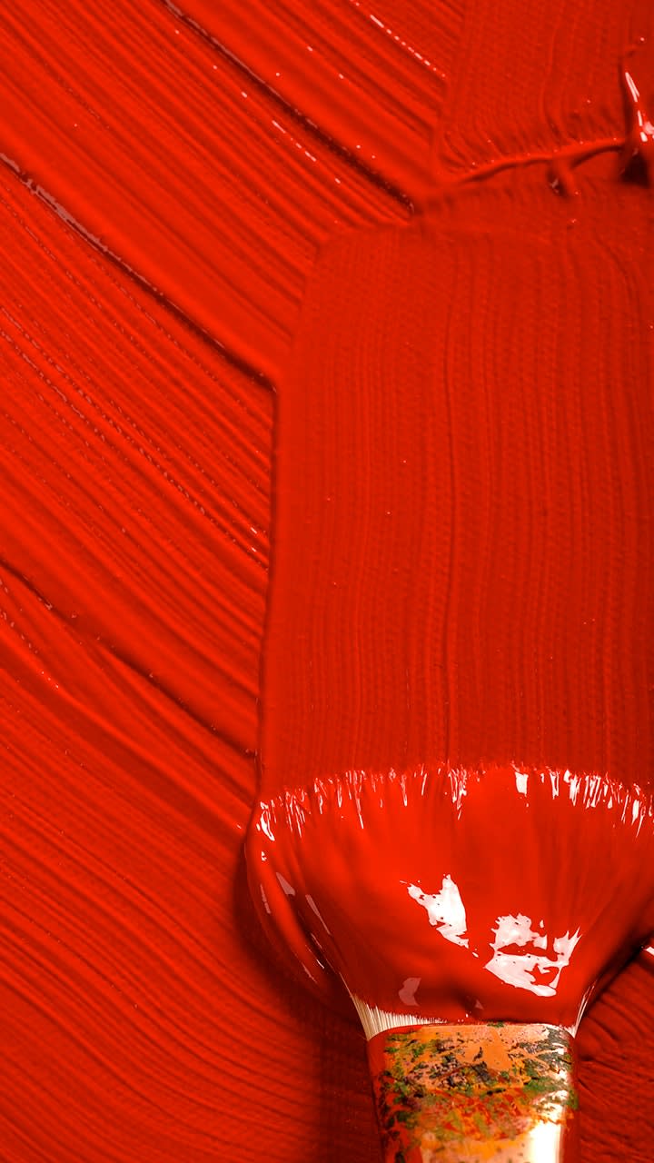 Red paint