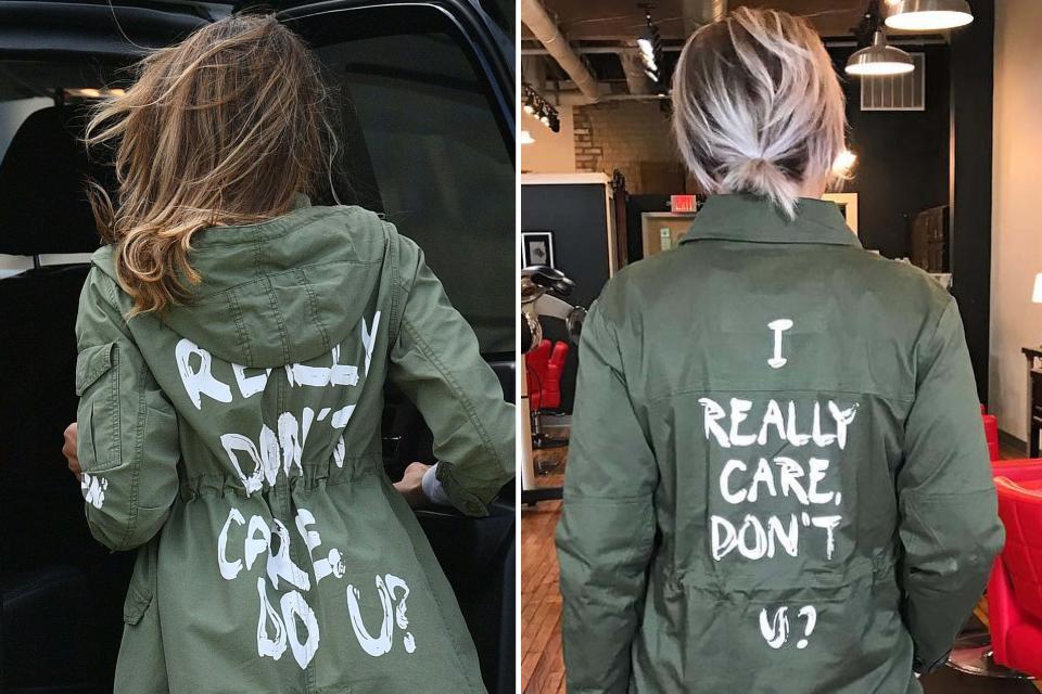 Melania Trump's Zara Jacket