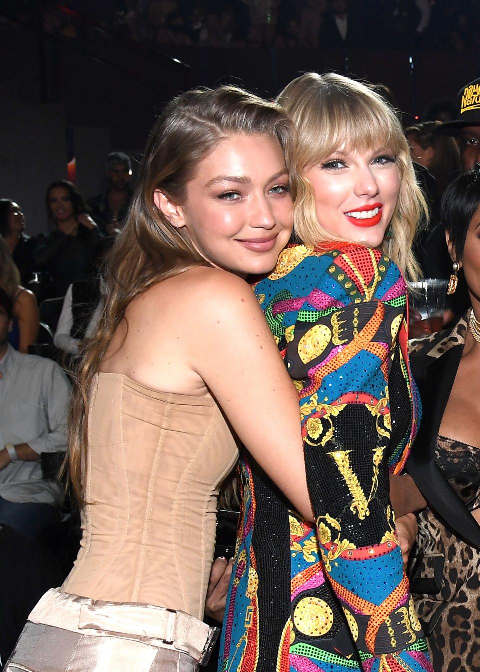 Closeup of Gigi and Taylor