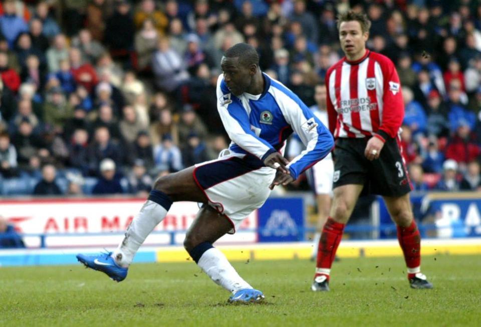 Lancashire Telegraph: Andrew Cole during his time at Blackburn