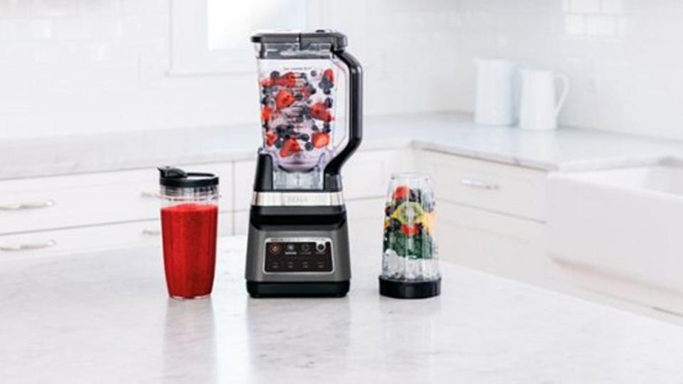 Make your own smoothies and dip with the Ninja Professional Plus blender on sale for $20 off at Best Buy.