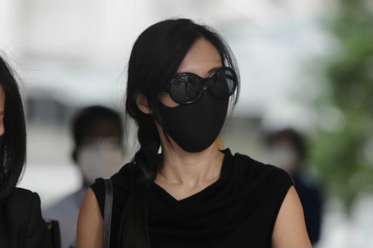 Twelve Cupcakes founder Jaime Teo at the State Courts. (PHOTO: Dhany Osman/Yahoo News Singapore)