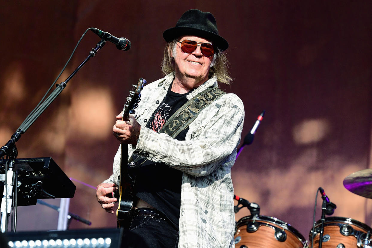 Neil Young Gus Stewart/Redferns/Getty Images