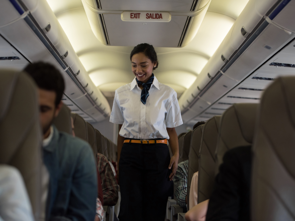 flight attendant