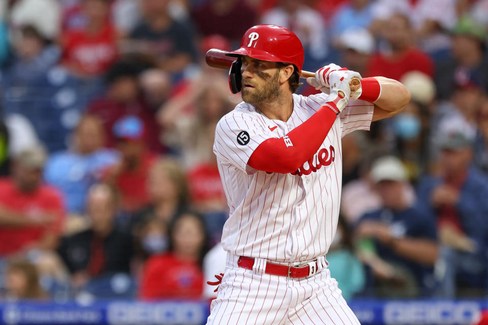 Bryce Harper繳出MVP等級身手。(Photo by Rich Schultz/Getty Images)