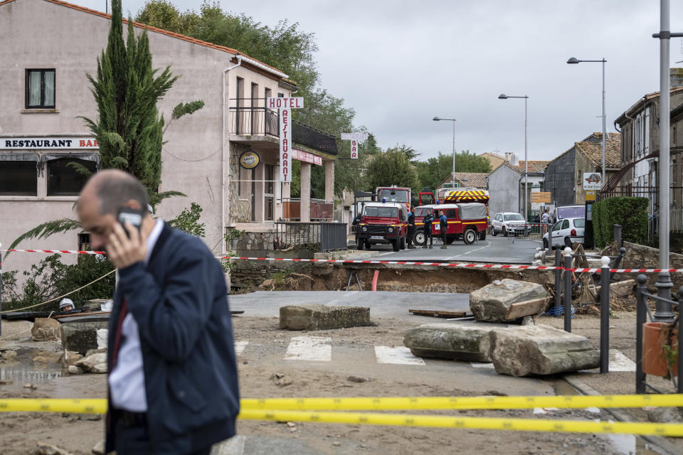 Flash floods tear through southwestern France