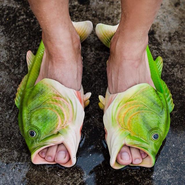 Sandalias pescado: ¿las o las