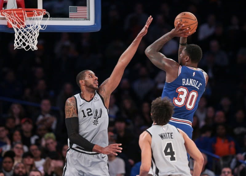 NBA: San Antonio Spurs at New York Knicks