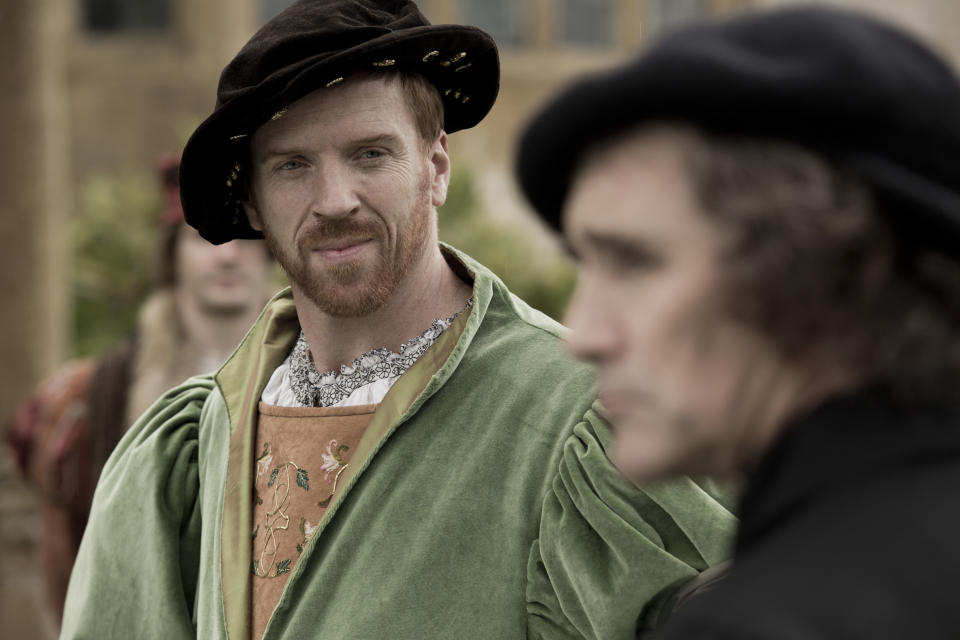 Damian Lewis and Mark Rylance in 'Wolf Hall'