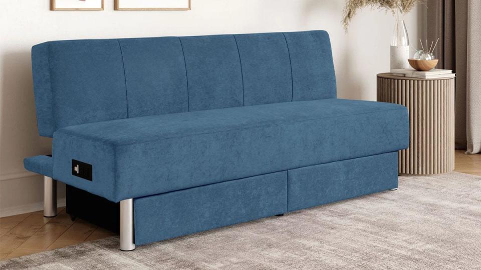 This expandable Serta futon is one of many furniture pieces on sale at Walmart today.