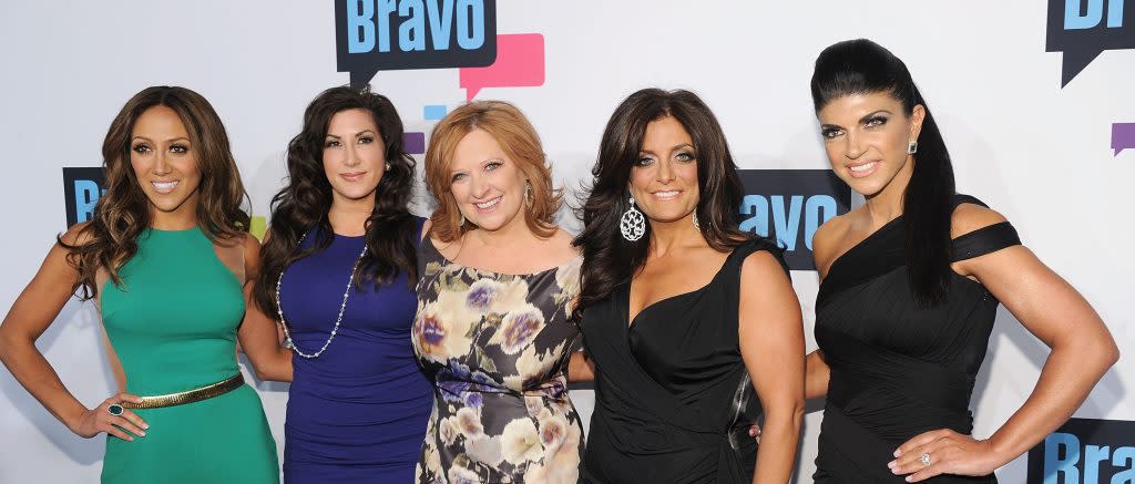 Melissa Gorga, Jacqueline Laurita, Caroline Manzo, Kathy Wakile, and Teresa Giudice