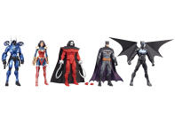 <p>From his humble 1939 origins, the Caped Crusader has seen his universe expanded to include multiple villains, multiple realities, and multiple Batmen. Mattel’s trans-media multiverse line draws on video games, animated shows — and, yes, comic books — with 6-inch figures that boast 15-point articulation and collectible bonus pieces. (Photo: Mattel/Warner Bros.) </p>