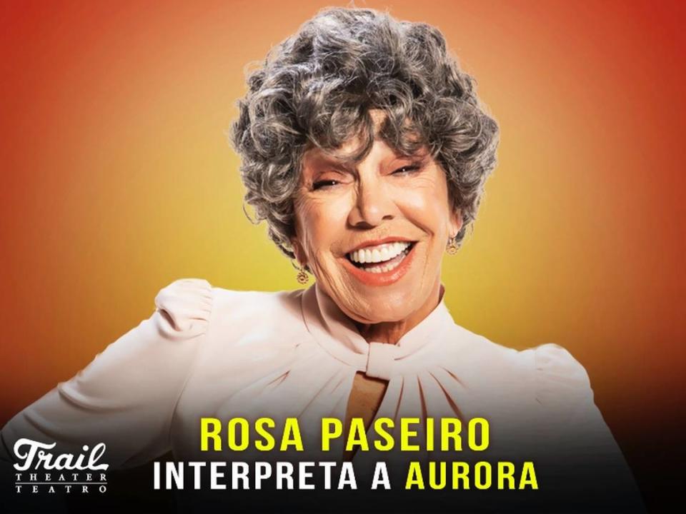 Rosa Paseiro en la comedia “La otra mascarilla” en el Teatro Trail.