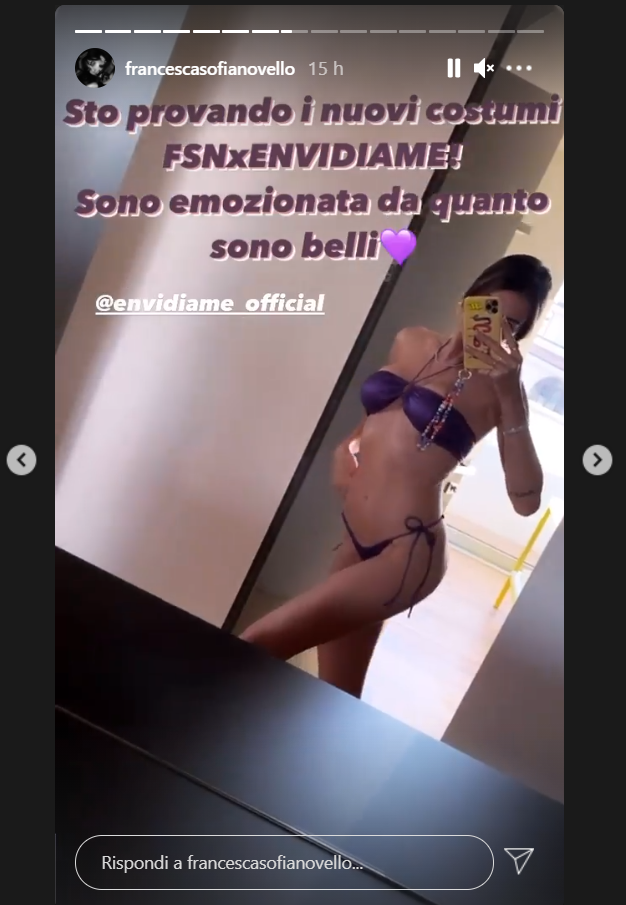 <p>Le pose provocanti e la mutandina microscopica hanno solleticato la fantasia degli utenti che hanno inondato l’influencer con una pioggia di complimenti: “Bellissima”, “Supersexy”, “Brava Francy”</p> 