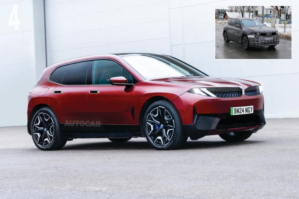 <p>The first model to be based on BMW’s Neue Klasse EV platform is taking shape ahead of a planned launch during the latter half of <strong>2025</strong>. Set to succeed the existing iX3, the bold five-seat SUV will pack close to 600bhp in its most potent form and spearhead a six-strong range of electric cars atop the new 800V platform. Among them will also be the radical i3 saloon, which was previewed as the Neue Klasse concept at the Munich show in September 2023.</p>