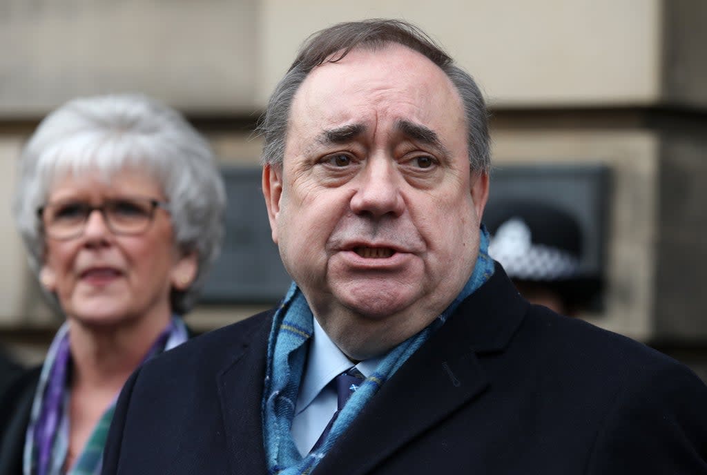 Police Scotland is looking at two complaints concerning ‘the potential unlawful disclosure of information’ from the Scottish Government’s inquiry into allegations against the former first minister (Andrew Milligan/PA)