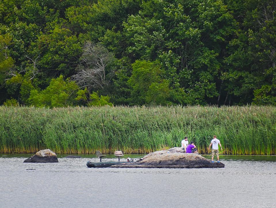 Fishing on Cook Pond: A project at Cook Pond is aiming to make the area more accessible to residents.