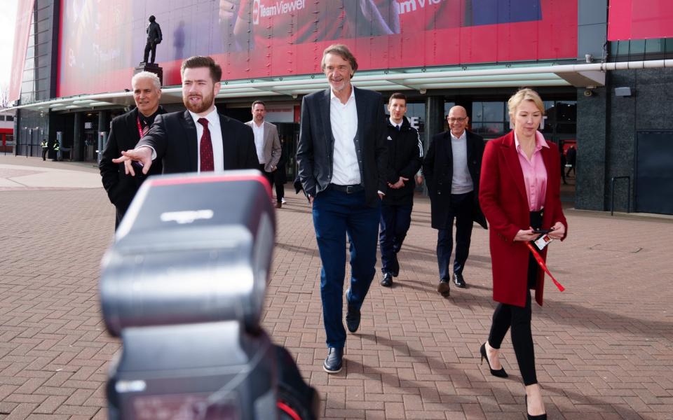 Sir Jim Ratcliffe at Old Trafford - Jon Super