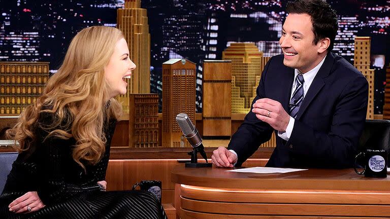 Nicole Kidman y Jimmy Fallon tuvieron una cita