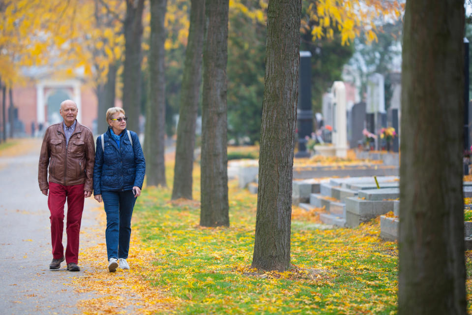 <em>Older people are less afraid of dying, YouGov research revealed (Picture: Getty)</em>