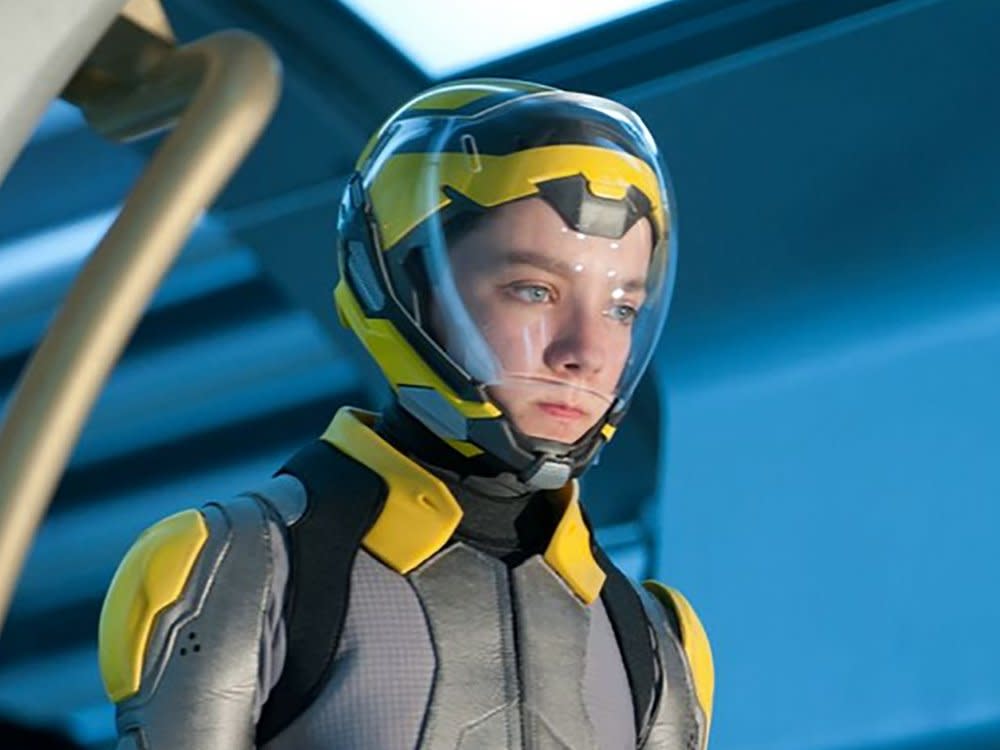 "Ender's Game": Auf Enders (Asa Butterfield) Schultern ruht die Zukunft der Menschheit. (Bild: Constantin Film GmbH)