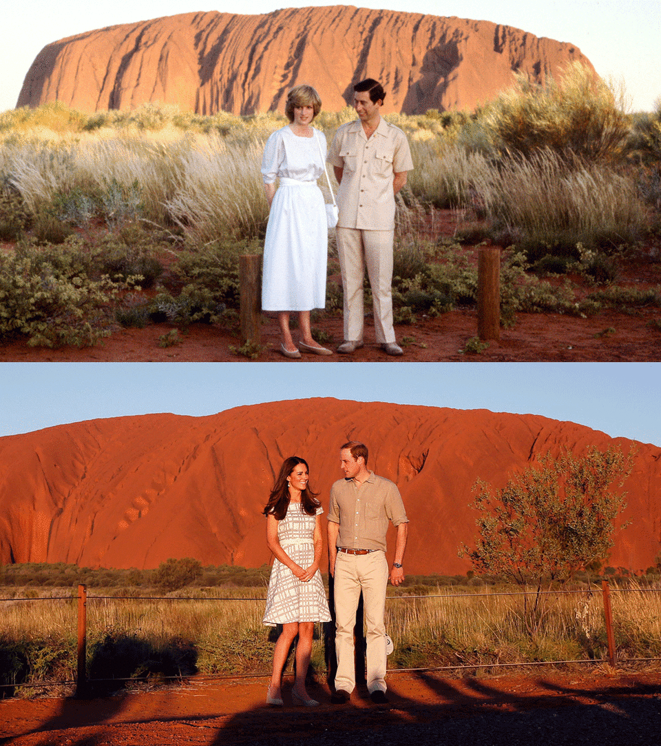 Visiting Uluru