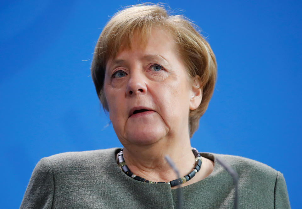 German chancellor Angela Merkel. Photo: Reuters/Hannibal Hanschke
