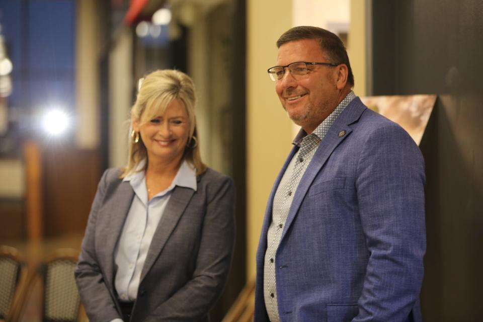 Pennie Boyer-Kloos and incumbent Sen. Rick Kloos are running for Topeka seats in the Kansas Legislature, Boyer-Kloos for House District 56 and Kloos for Senate District 3.