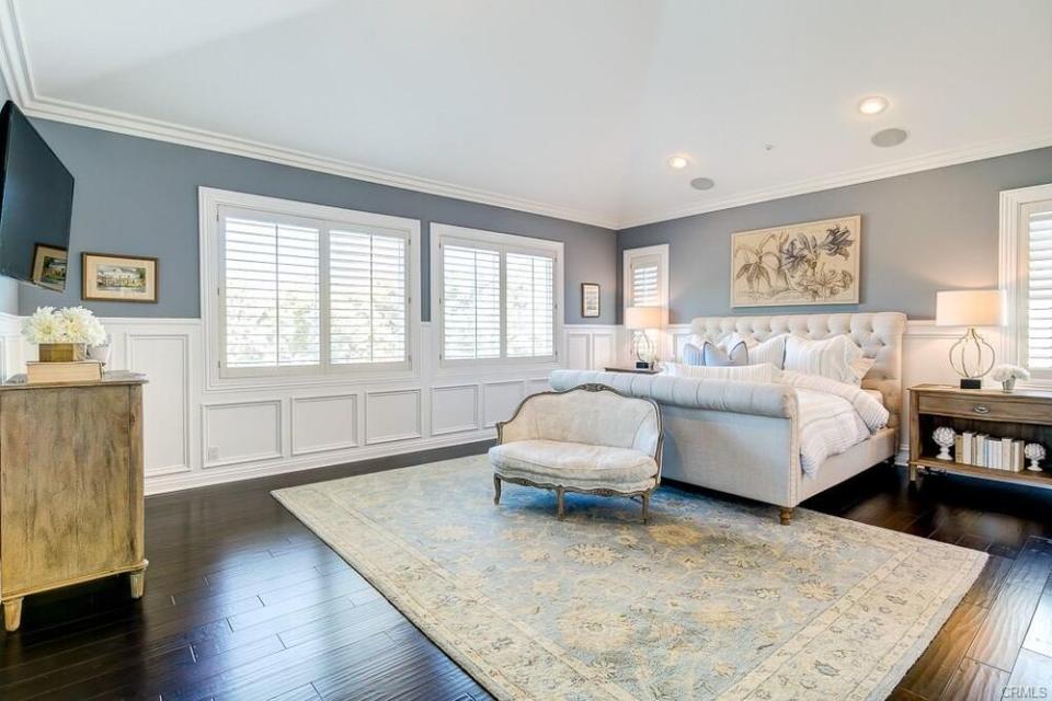 Tamra's master suite | CA Real Estate Photography