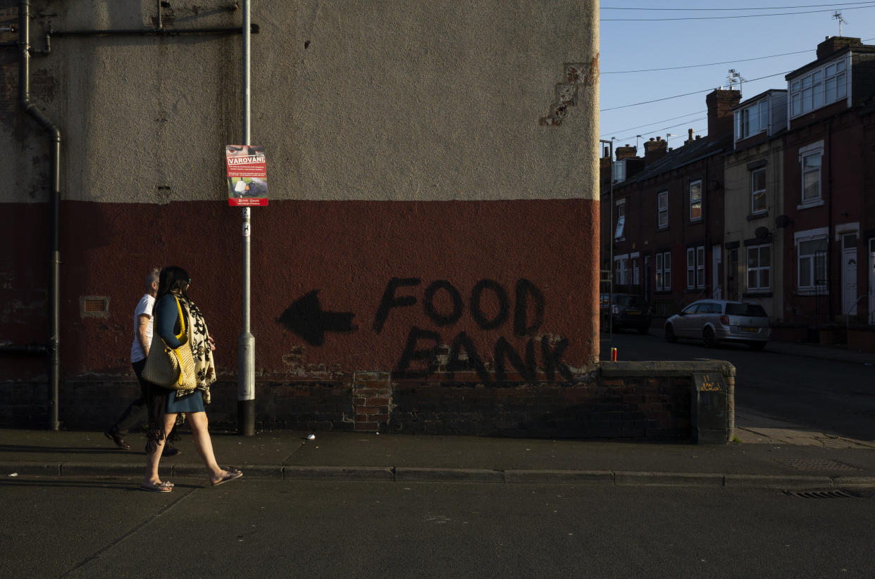 UK households are struggling to put food on the table. Photo: Getty