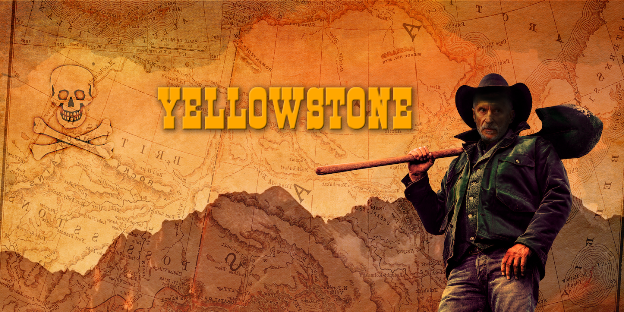 Montaje de la serie 'Yellowstone'. Luis Monje