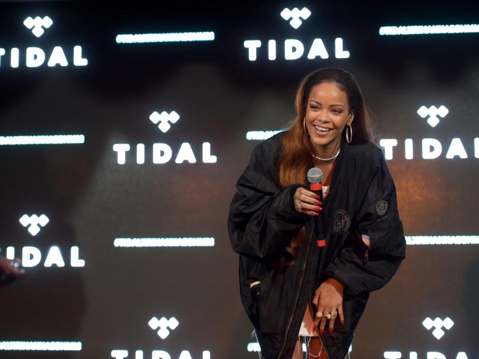 rihanna tidal