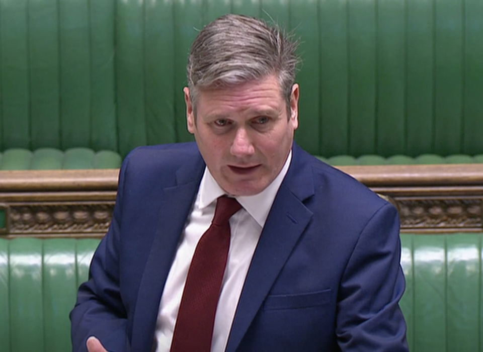 <p>Keir Starmer</p> (Reuters TV)