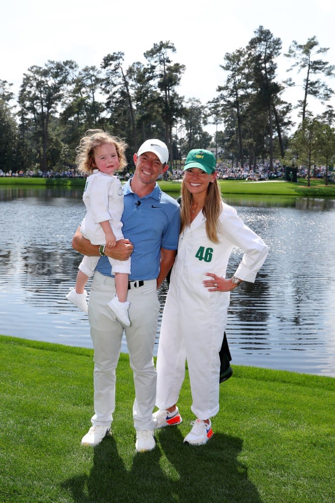 The family in a posed portrait. Getty Images