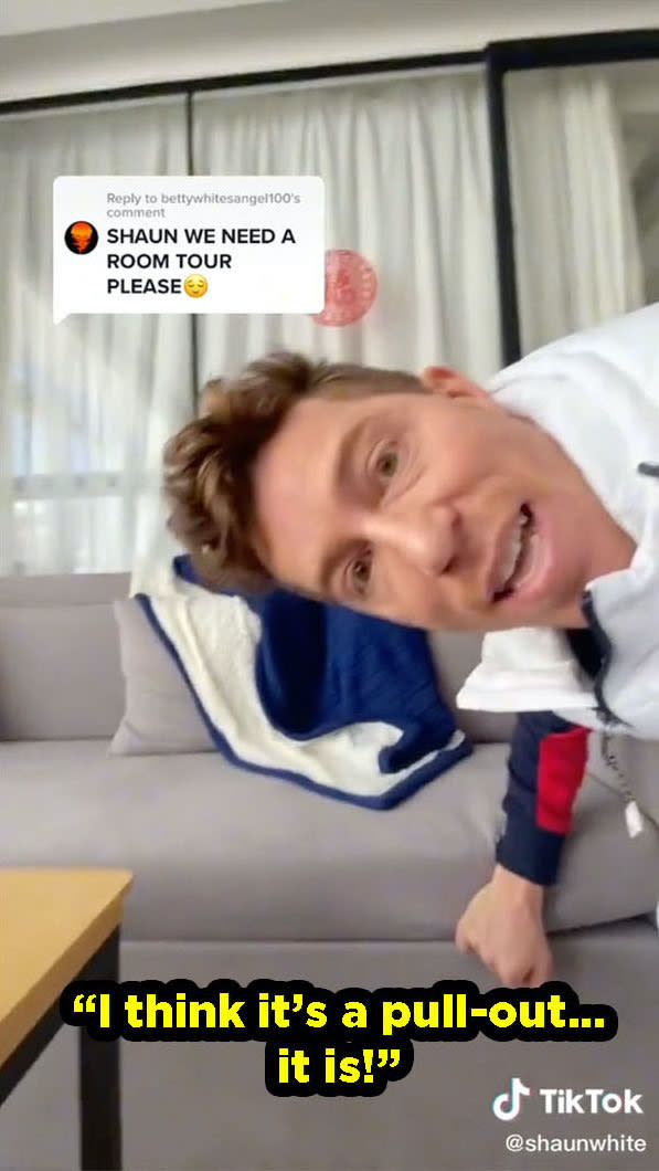 Here's The Difference Between The Bedrooms At The Summer Olympics And The  Winter Olympics, Which We're Now Aware Of Thanks To Shaun White's TikTok