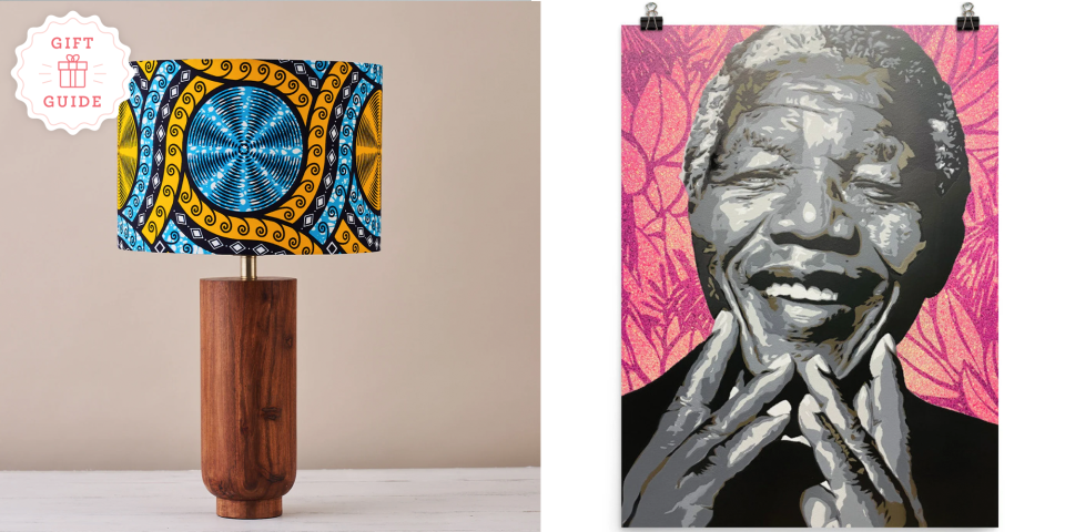 This Nelson Mandela Poster Print Will Brighten Up Anyone's Kwanzaa This Year