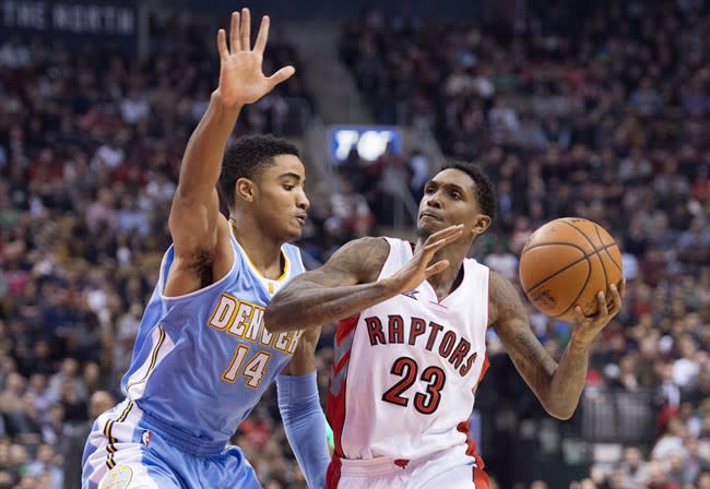 Lou Williams and his Toronto Raptors teammates aren't as lonely as they used to be thanks to big TV numbers. THE CANADIAN PRESS/Darren Calabrese