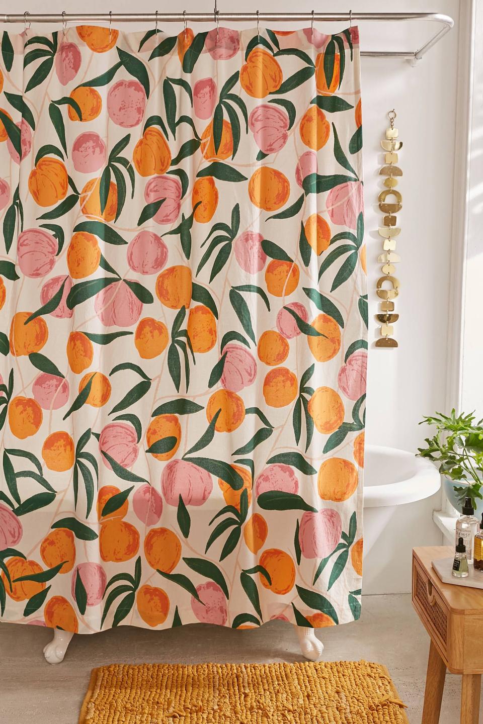 Allover Fruits Shower Curtain