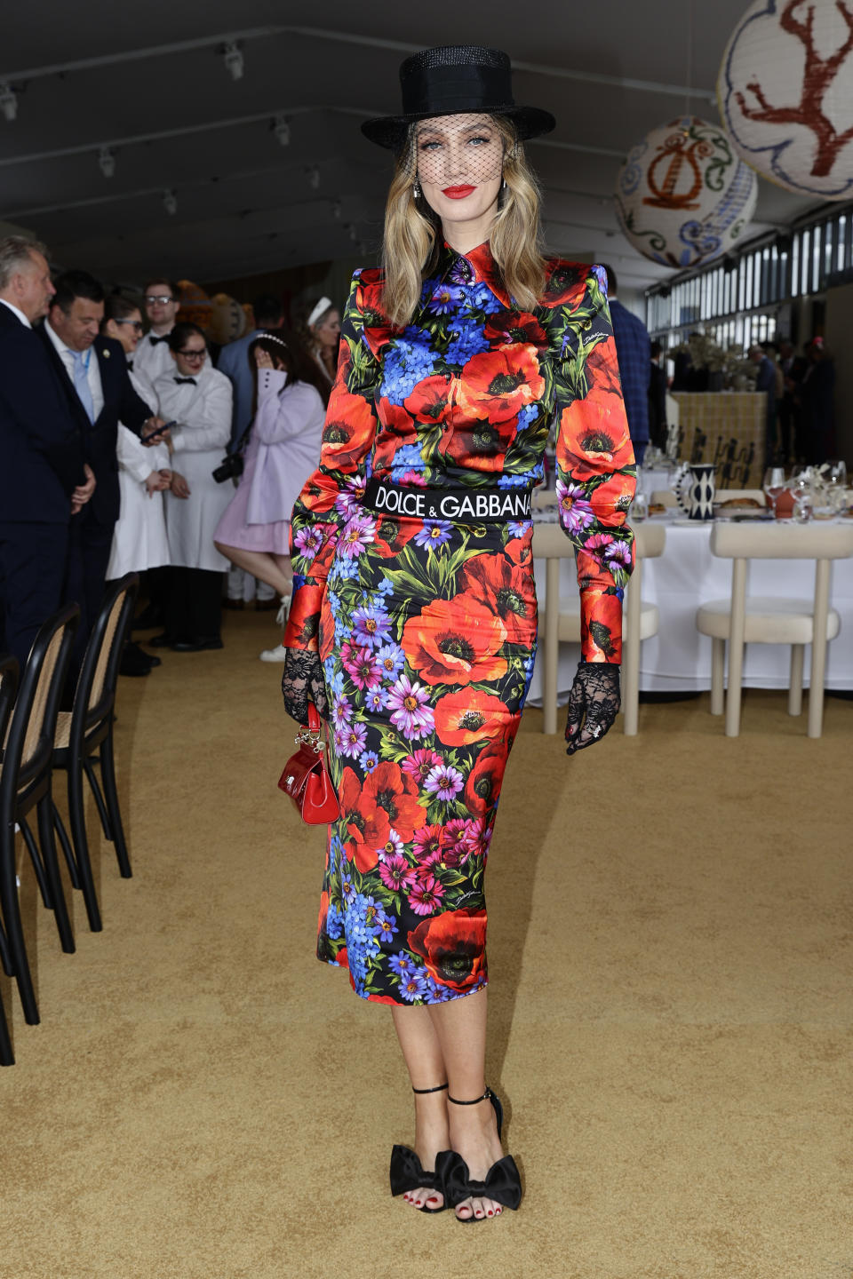 Delta Goodrem at the Melbourne Cup