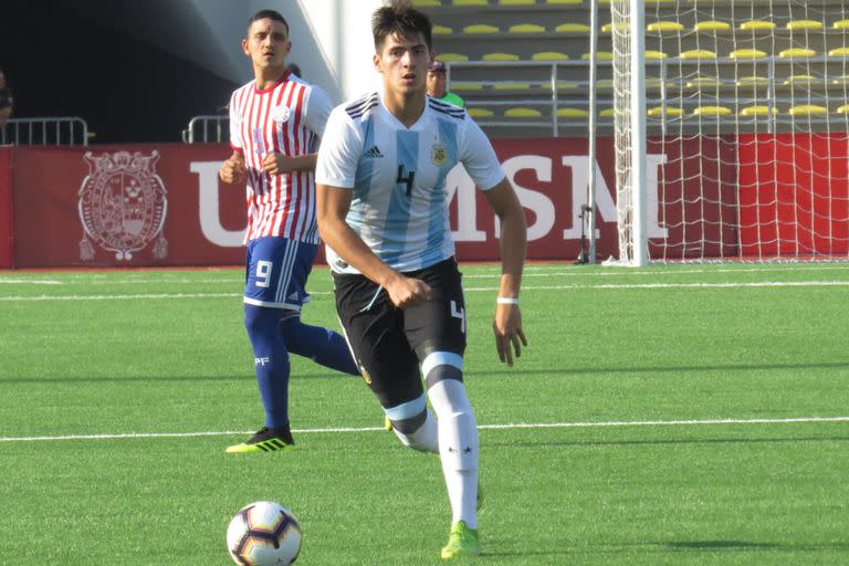 Kevin Lomónaco, en su etapa como jugador de la selección Sub 20