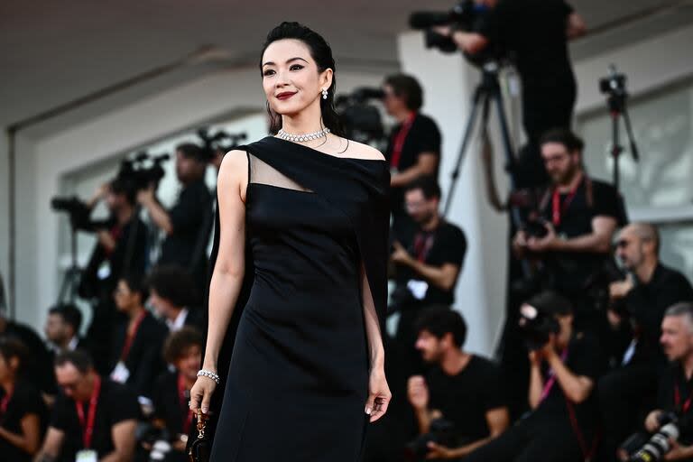 La actriz china Zhang Ziyi, que logró fama internacional con su trabajo en la película El tigre y el dragón, también formó parte de la celebración