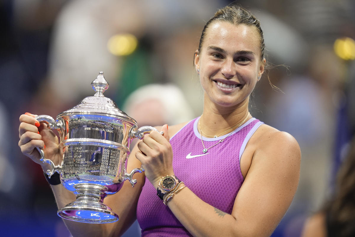 US Open women’s final: Aryna Sabalenka beats Jessica Pegula’s comeback and wins in two sets