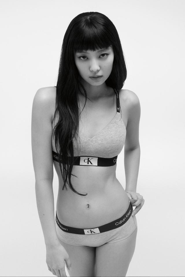 BLACKPINK's Jennie Shows off Her Bangs in Calvin Klein SS23 Campaign