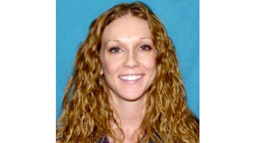 This undated photo provided by the U.S. Marshals Service shows Kaitlin Marie Armstrong, who is accused of killing professional cyclist Moriah 